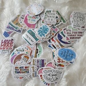 Colorful Mental Health Stickers